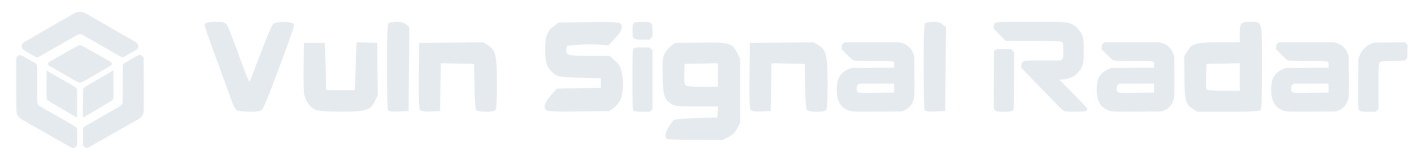 Vuln Signal Radar